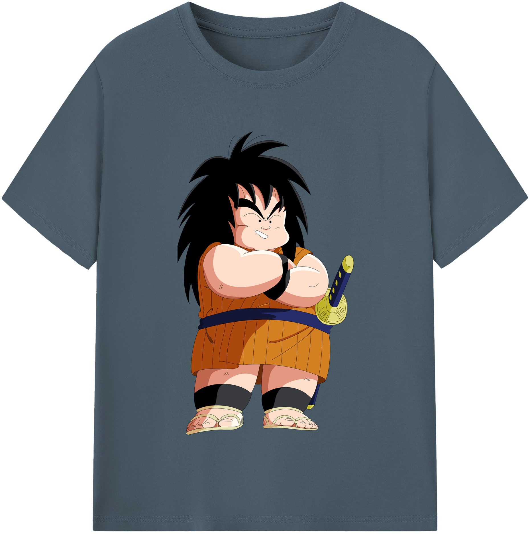 （画像用） ドラゴンボール やじろべえ DRAGON BALL Yajirobe 綿100％半袖Tシャツ（フロントプリント）